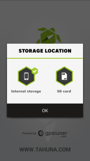 Storage location prompt